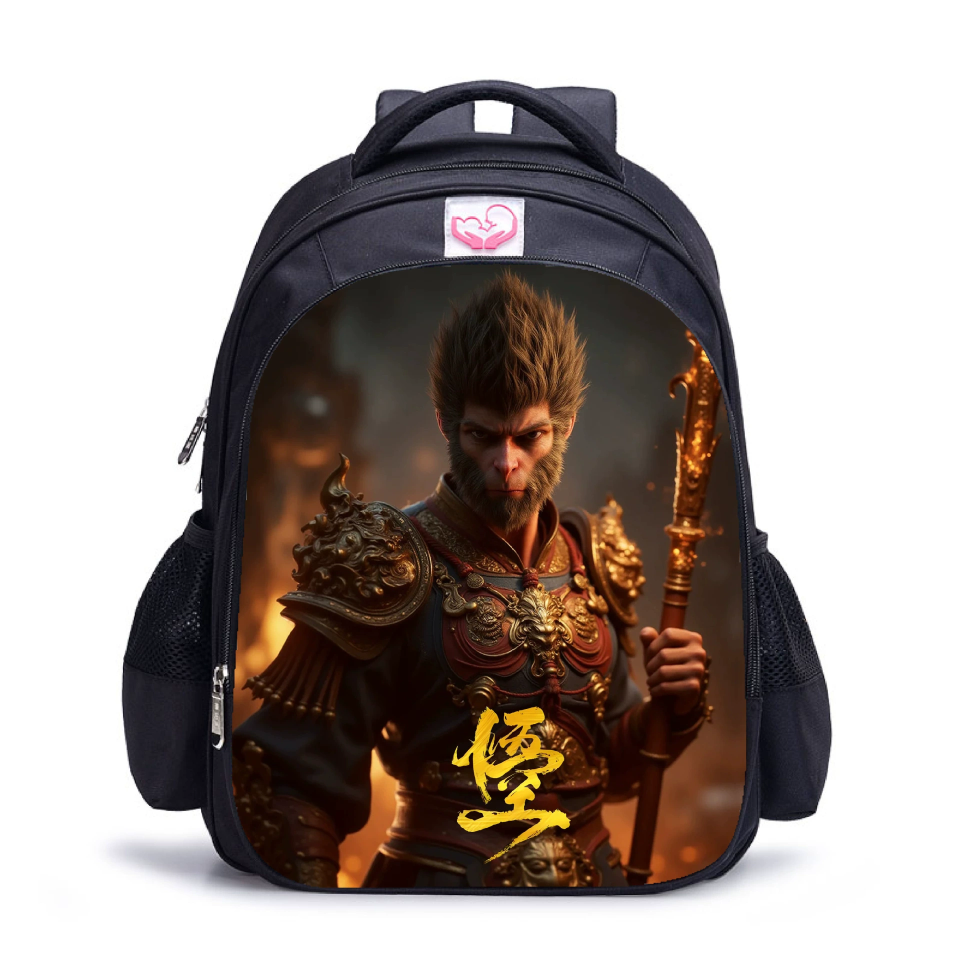 Рюкзак Black Myth Wukong, Black Myth: Wu Kong 16-дюймовый рюкзак студенческий компьютерный