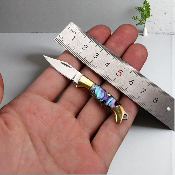 Brass keychain