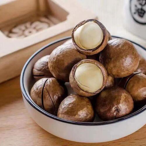 Macadamia nut thin shell nuts wholesale 100g250g milky nut snacks dried fruit thin shell macadamia nuts