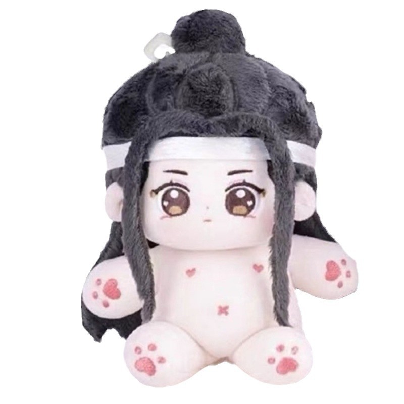 MADO MINIdolI ancestrales alrededor de muñeca azul olvido atributos de la máquina muñeca de algodón de 20cm de pie olvido cp image 5