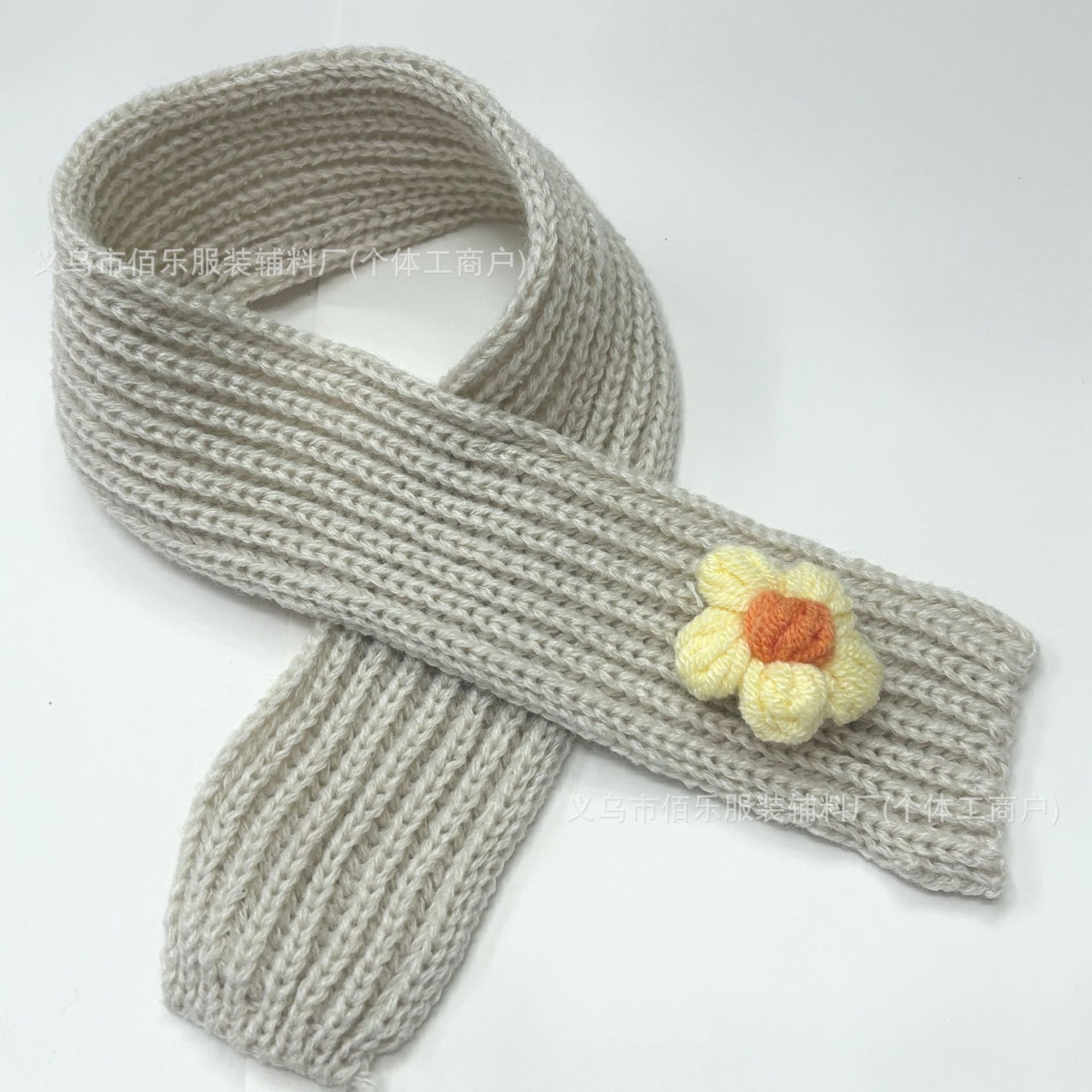 约50*5厘米公仔围巾掌门狗玩偶针织围巾DIY玩偶装饰针织毛线围巾