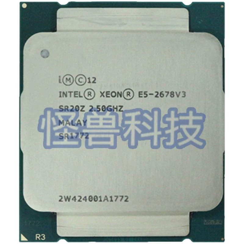 Оригинальный/Xeon E5-2680V4 2673 2678 2676 2666 2696v3 2696V4 CPU X99