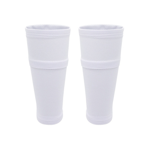 Double-layer high-elastic silk football socks with invisible pockets, long leggings, sports bottomless socks, shin guards