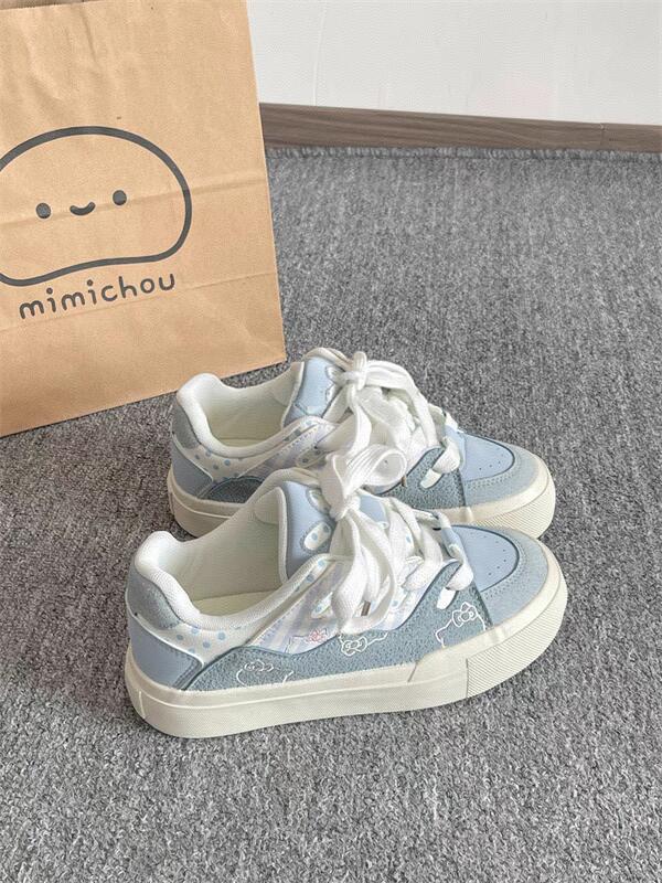 Yuanbo 2025 primavera nuevas zapatillas de deporte de todo fósforo estudiantes zapatos de lona coreanos Harajuku de corte bajo