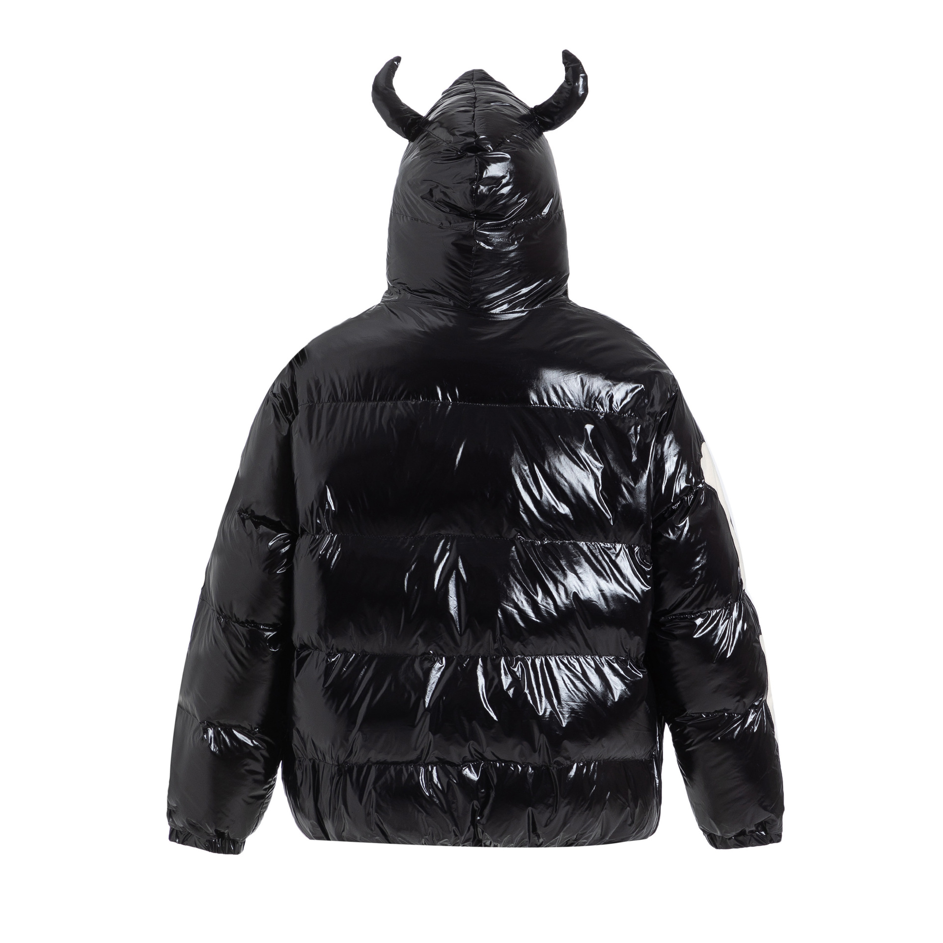 Men's Clothing Embroidery Skeleton Hooded Cotton Coat Men Hip Hop Loose Puffer Jacket_voghion.com
