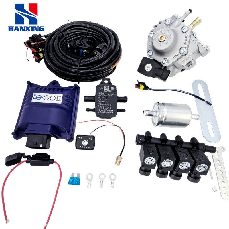 Lpg/Cng Car Oil to Gas Lovato Complete Set of Four Major Gas Car Accessories Lpg/Cng Car Oil to Gas Lovato Complete Set of Four Major Gas Car Accessories