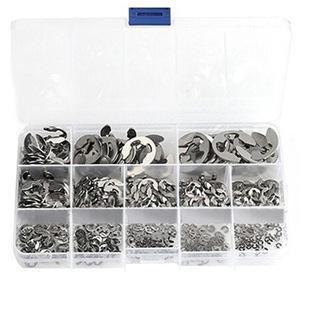 515pcs���b 304���P�e�Ϳ��� �_�ړ�Ȧ1.5mm-15mm�M��