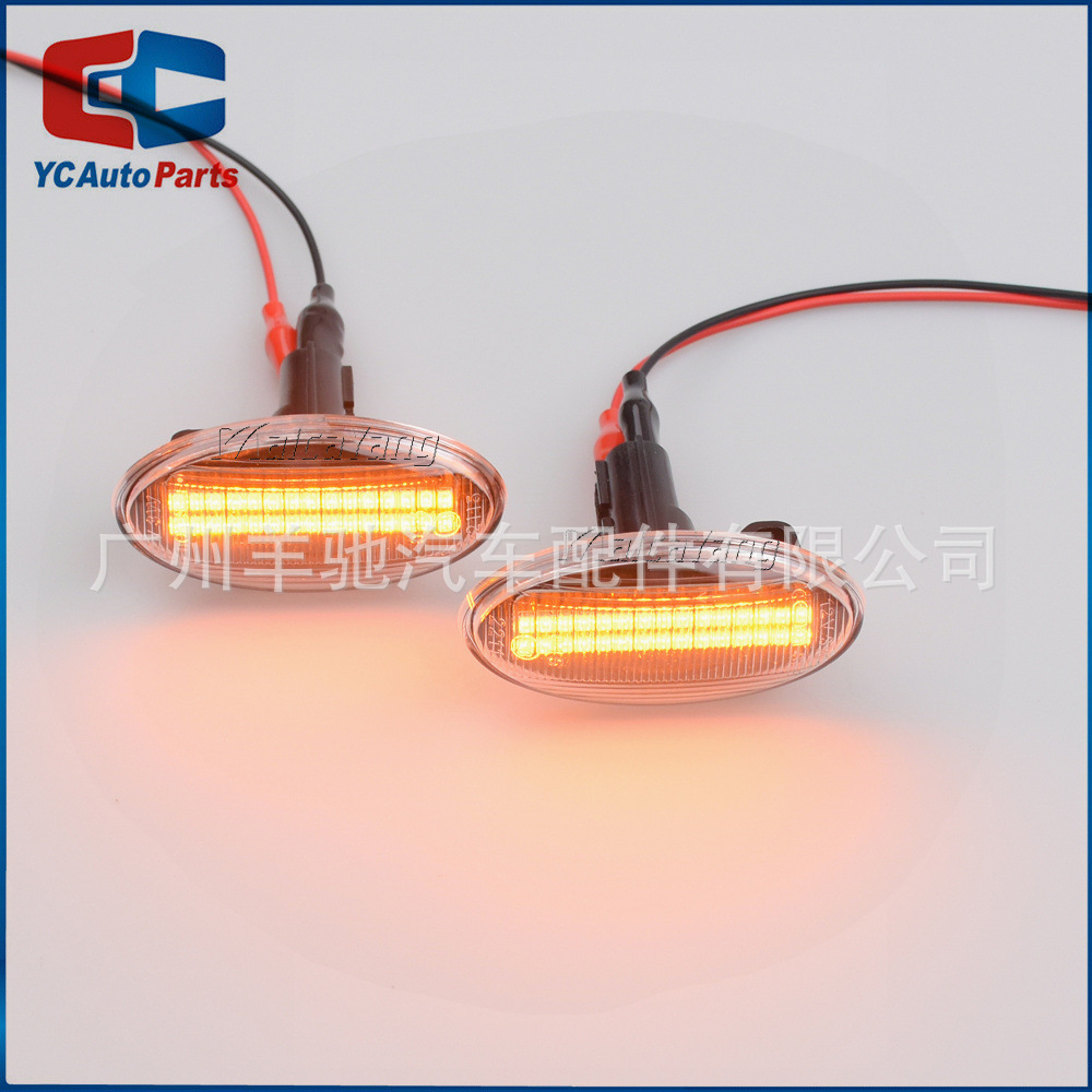 Aplicable a 08 - 19 Subaru Forestman Impalato Libertad automóvil LED flujo de agua lateral lámpara de hoja