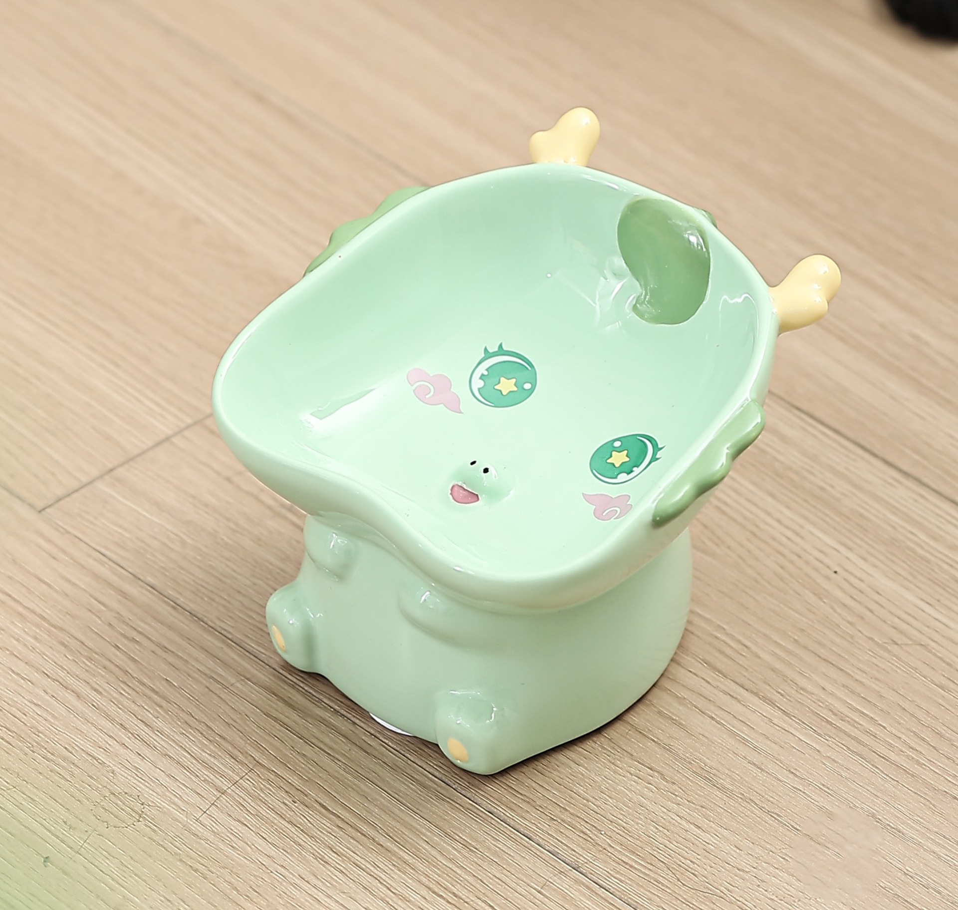 Cuenco del bebé del Dragón-Té Verde