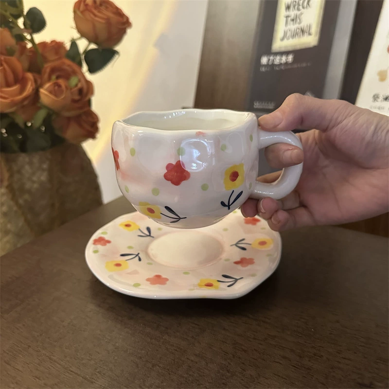 Tang Yun INS Milk FUFU высокоценная керамическая чашка Марка чашка попала порн-ложная вода чашка домашний кофейная чашка