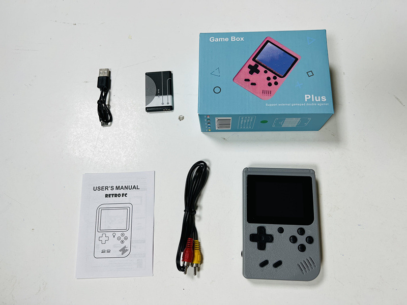 Consola de Juegos Portátil Retro Macaron 400 en 1 500 en 1 800 en 1 para Regalo y Juegos