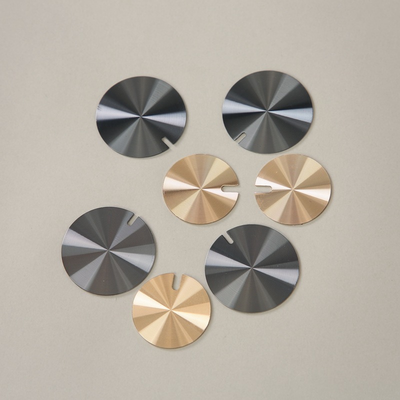 CD纹铝片CD氧化铭牌五金装饰件不锈钢冲压高光倒边铝批发