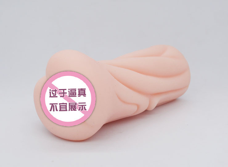 Manual Male Masturbator with TPE Sleeve, Skin-Tone Reverse Mold Cup — detail image 10