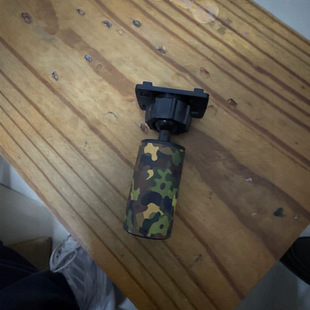 50mm cylindrical 17 ball head bracket base 5cm mobile phone bracket adapter base outdoor pipe clamp ball head
