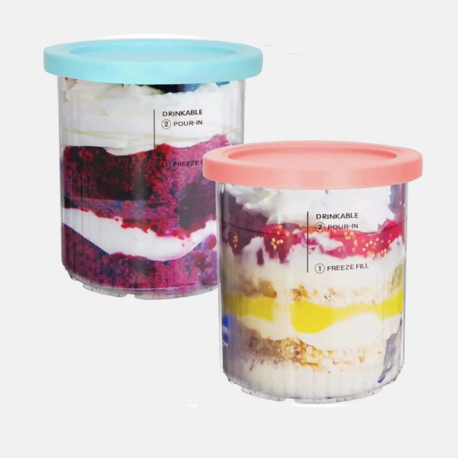 Cross -border new product NINJA CREAMI Cream Luxury Ice Cream Cup is suitable for Ninja NC500 NC501