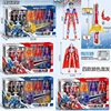 Genuine variable toy, set, weapon, robot, doll, monster for boys with light music, Superman, Birthday gift