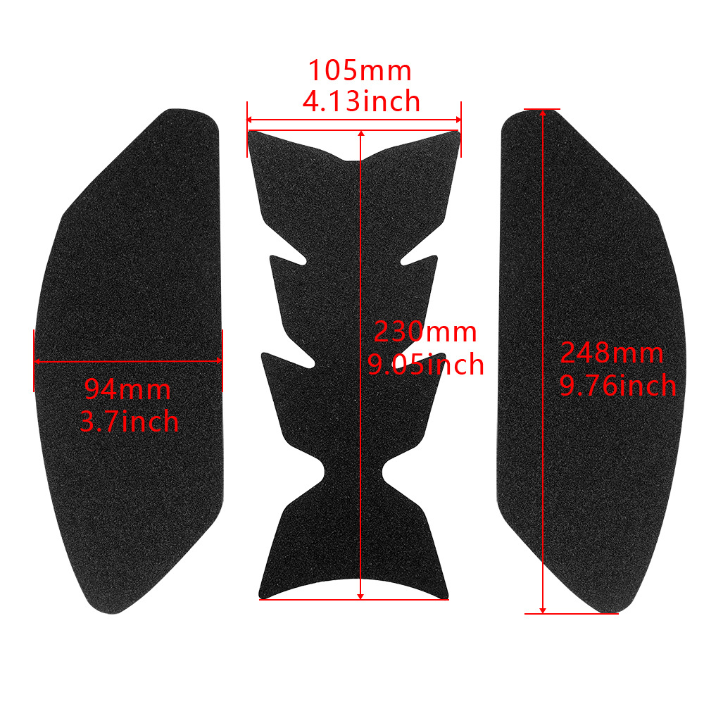 Aplicable a Yamaha YZF1000 R1 pegatinas de tanque de combustible accesorios de modificación de motocicleta pegatinas laterales de seguridad pegatinas antideslizantes pegatinas esmeriladas