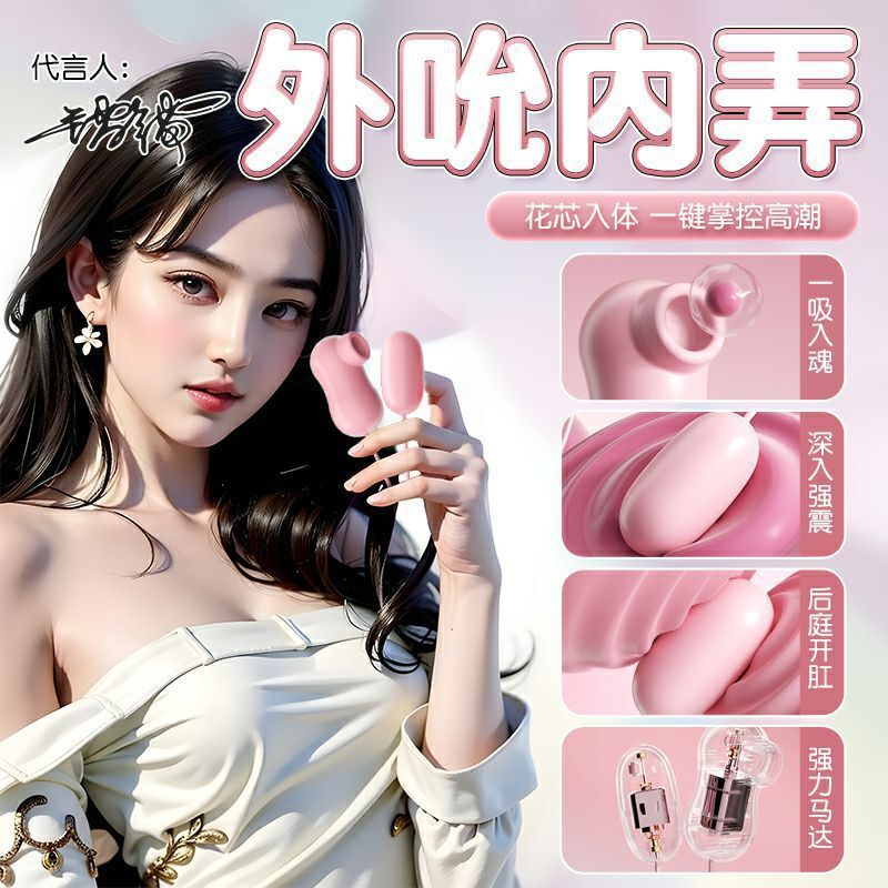 Mystery Hi-Tech USB Direct Plug Dual Pack with Suction and Teasing G-Spot Stimulation Female Sex Toy