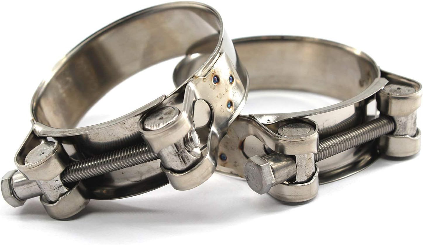 23-25 毫米(0.91 英寸-0.98 英寸)304 不锈钢软管夹可调节 T 型螺