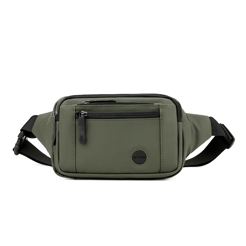WEPOWER nuevo tipo de bolso de cintura al aire libre, bolso de cintura multipropósito, moda coreana, bolso de cintura casual para hombres, bolso de pecho