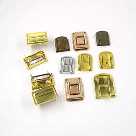 现货日子锁锌合金扣锁老凤祥首饰盒搭扣酒盒茶叶盒锁扣木盒礼盒扣