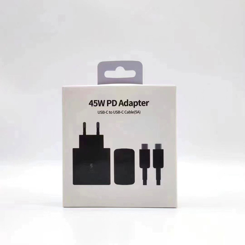 45W Super Fast Charging Super Fast Travel Charger Suitable for Samsung Mobile Phone Fast USB C Charger