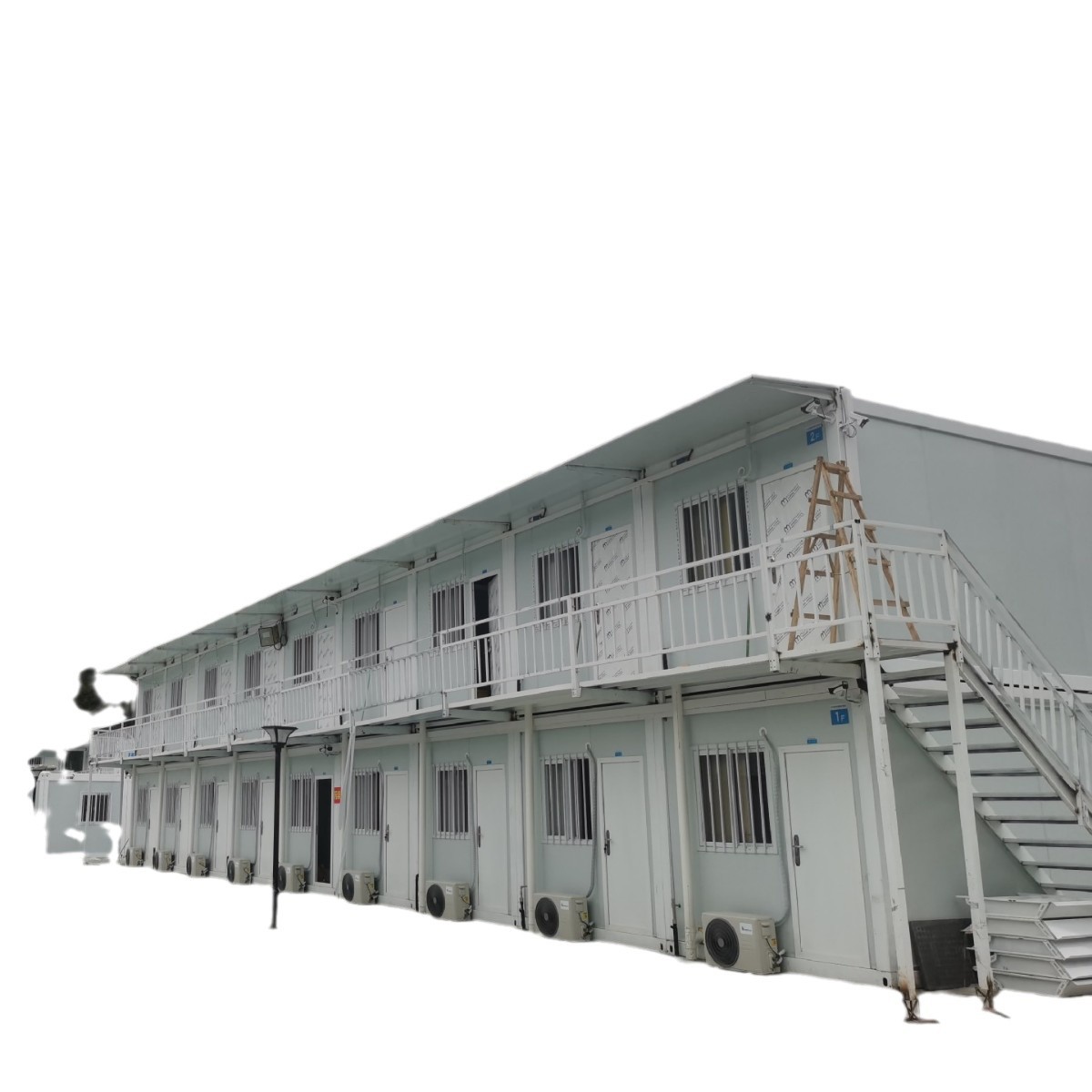 Casa de juntas móvil, construcción temporal, fábrica de dormitorios, infraestructura, hospital, acero de color, alojamiento de doble capa, casa de juntas de contenedores con decoración
