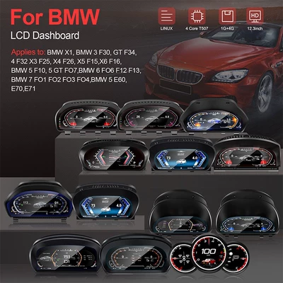 automobile instrument with Hud Four Theme