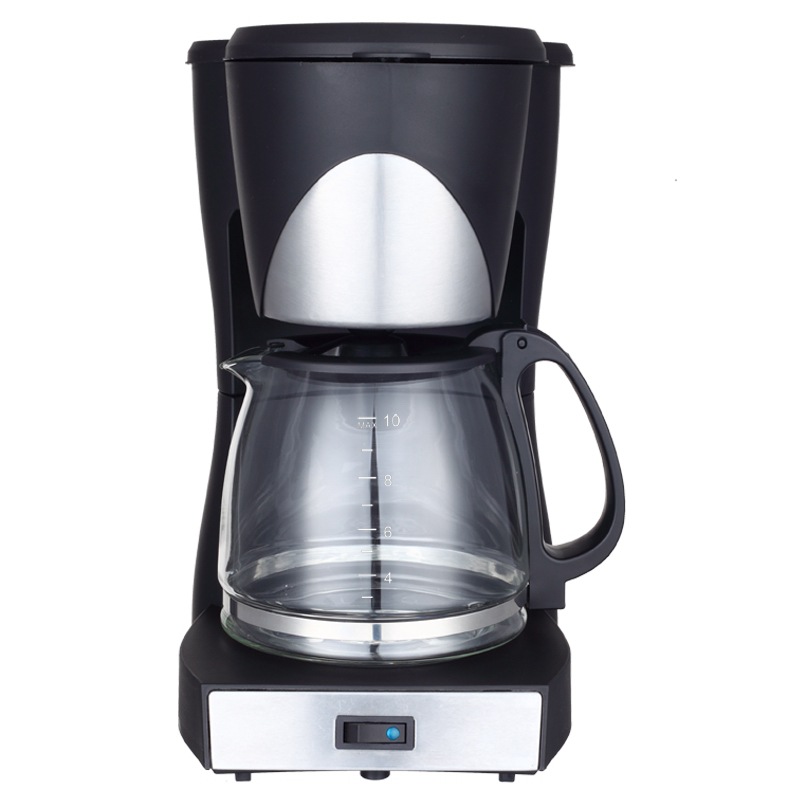 1500ml transfronterizo cafetera americana pequeños electrodomésticos cafetera de goteo automática hervidora de té a vapor