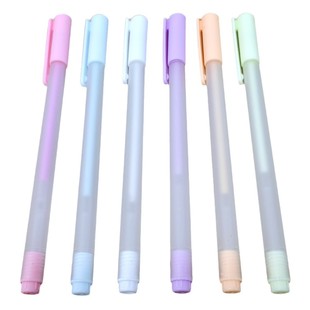 Student Handbook Dot Glue Pen Pull-Cap Type Quick-Drying Children's Creative Macaron Color Handbook Pen Type Dot Glue Pen Wholesale