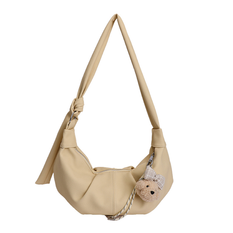 Fresco dulce bolso bolso de bolsillo para mujeres 2026 nueva moda de viaje de hombro bolso de brazo estilo extranjero bolso de mochila versátil