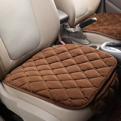 Wool pad — cushion factory outlet - front-row-coffee-color