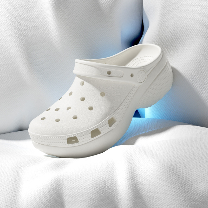 Yun Island Clog Shoes for Women, Summer 2026 New Fashion Thick-Soled Height-Increasing Outdoor Garden Beach Eva Sandals