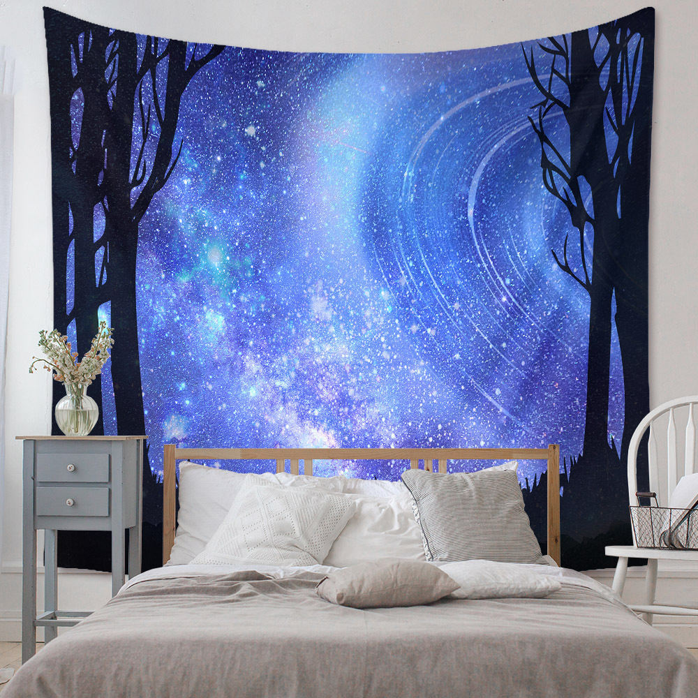 Fashion Universe Painting Wall Decoration Cloth Tapestry Wholesale Nihaojewelry display picture 79