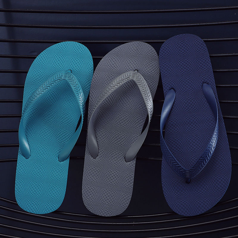 Anti-slip soft bottom flip flops male co...