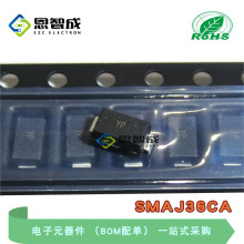 ������SMAJ36CA ˿ӡYP 36V SMA(DO-214AC) ˲�����ƶ�����