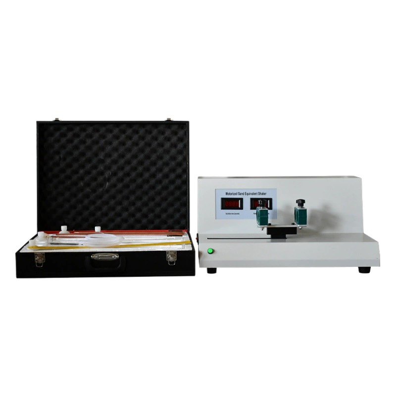 Электрический тестер эквивалентности песка SD-2 для мелкозернистых материалов может использоваться как по старым, так и по новым английским стандартам.