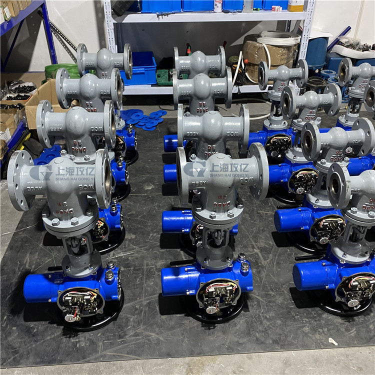 防爆开关型电动闸阀 Z941H-40C高压铸钢电动法兰闸阀dn80