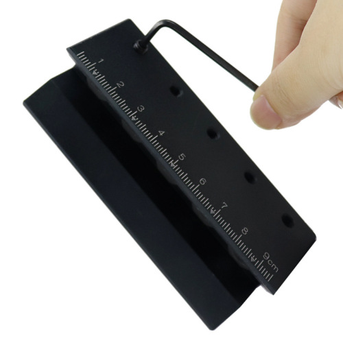 Round pipe drilling positioner, straight hole drill, eye drill, round wood tenon positioning auxiliary woodworking tool