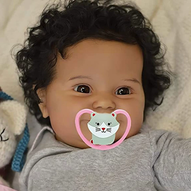 Realistic reborn doll plastic, washable, 50 cm, Amazon, for import