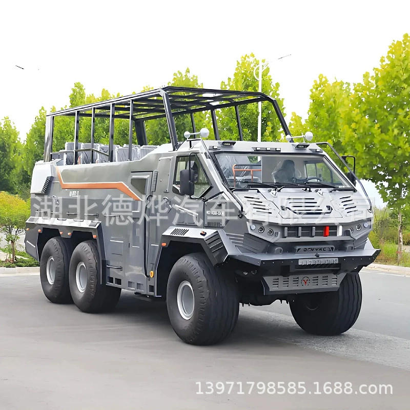 Экспортная версия шестиколесного внедорожного пустынного автомобиля с компоновкой 18+2 места, мощностью 375 л.с., для экскурсий по природным достопримечательностям