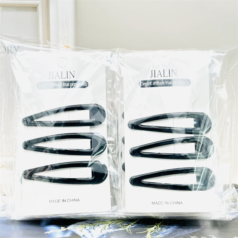 Nueva nube simple horquilla hueca bb clip de cabeza trasera de las mujeres tocado flequillo lateral horquilla rota