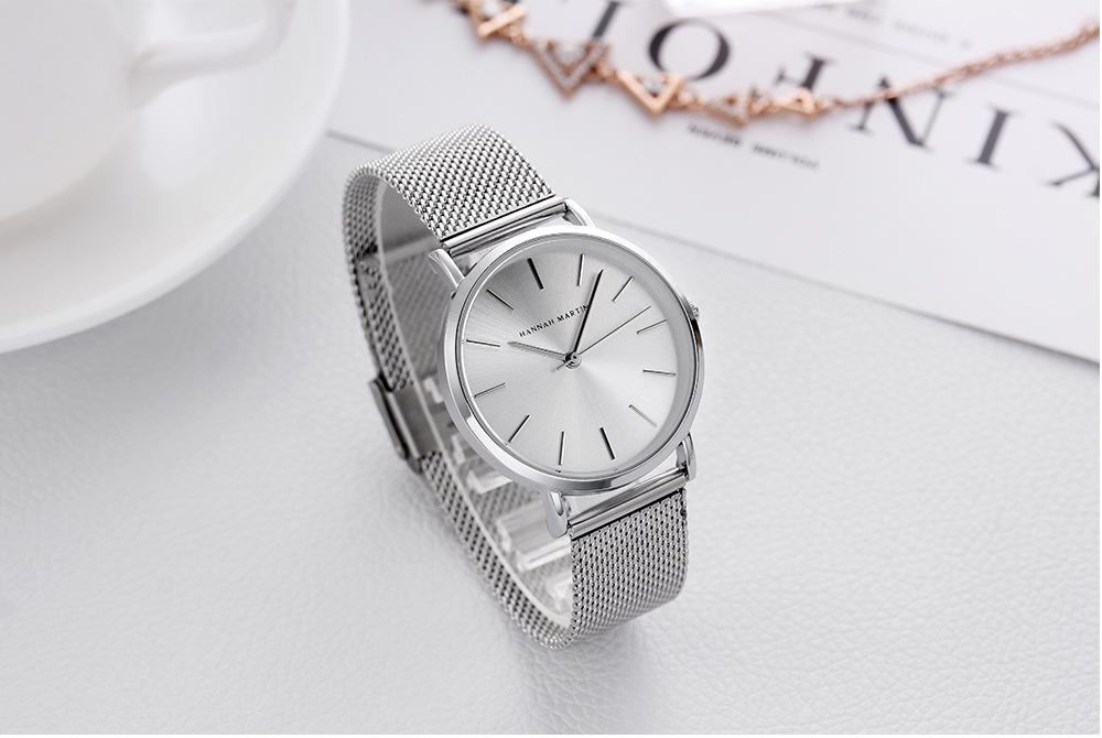 Casual Round Double Insurance Jewelry Buckle Quartz Women's Watches display picture 1