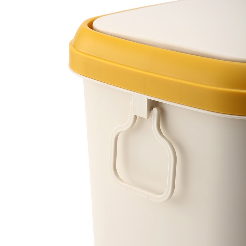 Trash Can for Kitchen, Office, Thickened Large Capacity, New Model, Bathroom Trash Can, Household Living Room Trash Can with Open Lid Trash Can for Kitchen, Office, Thickened Large Capacity, New Model, Bathroom Trash Can, Household Living Room Trash Can with Open Lid