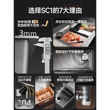 �N��ϴ�����β�304���P�ˮ��̨��ϴ��ۼ��üӺ�ϴ�˳�ˮ��