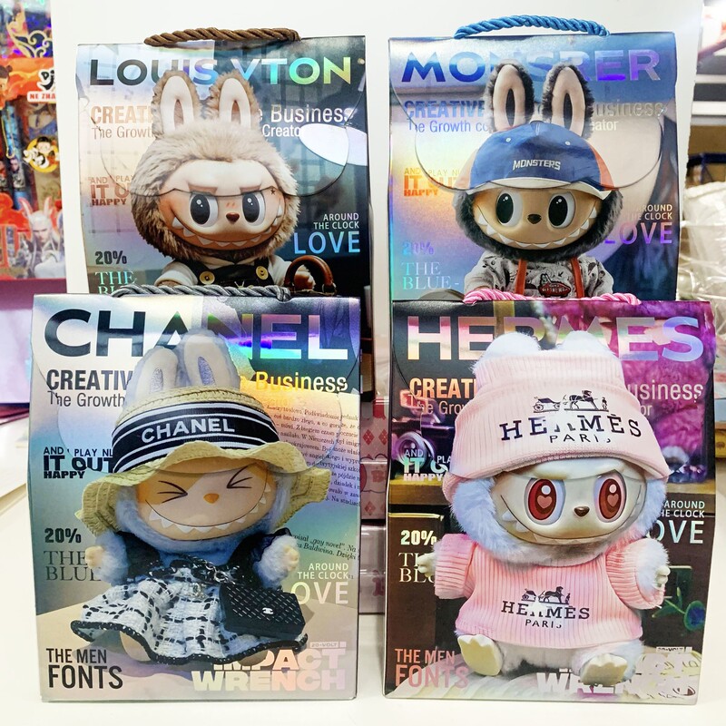 クロスボーダー漫画ラブブサプライズビッグブラインドバッグ高価値かわいいラブブ超価値文化創造ポータブルブラインドバッグ卸売|undefined