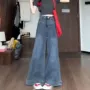宽松新款梨形春秋款牛仔裤