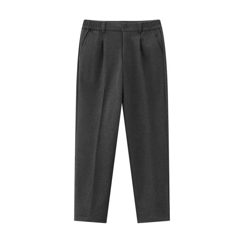 时尚高级男士休闲裤秋季高档百搭修身西裤新款潮流痞帅高档西装裤