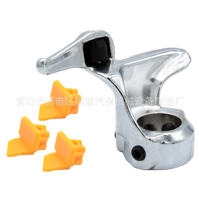 Máquina de desmontaje de Neumáticos Accesorios motocicleta pájaro cabeza cambiador de neumáticos máquina de desmontaje de neumáticos herramienta especial cabeza de trabajo + tres almohadillas de goma