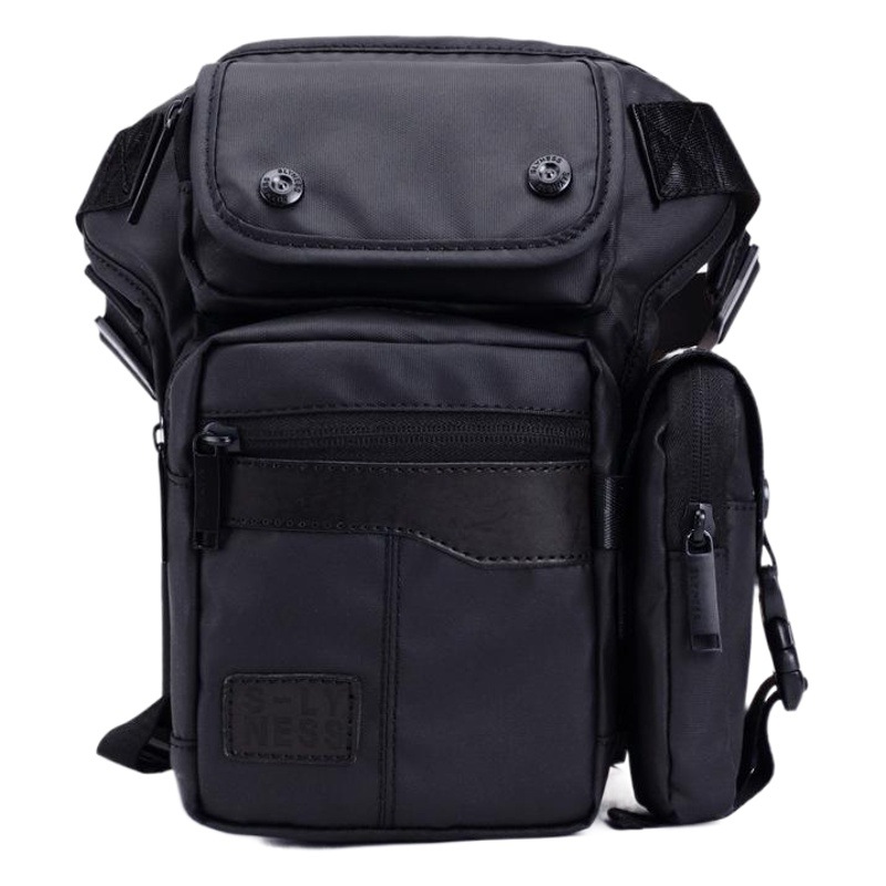 Cross-Border Exclusive Men's Chest Bag, Waterproof and Wear-Resistant, European and American Style Sports Leg Bag, Oxford Cloth Outdoor Waist Bag 2024 Waist Bag